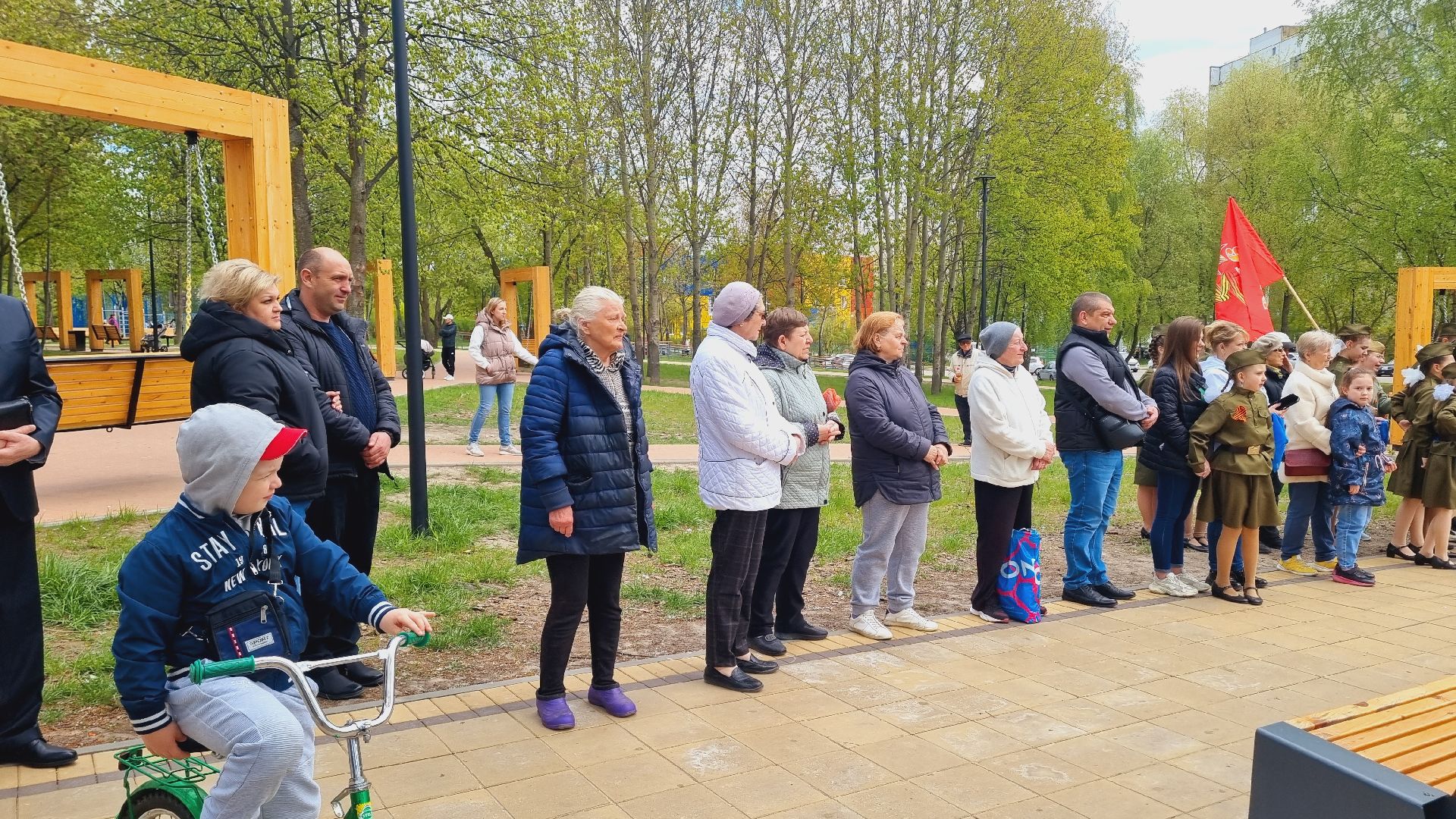 Подмосковье, Ивантеевка, День Победы