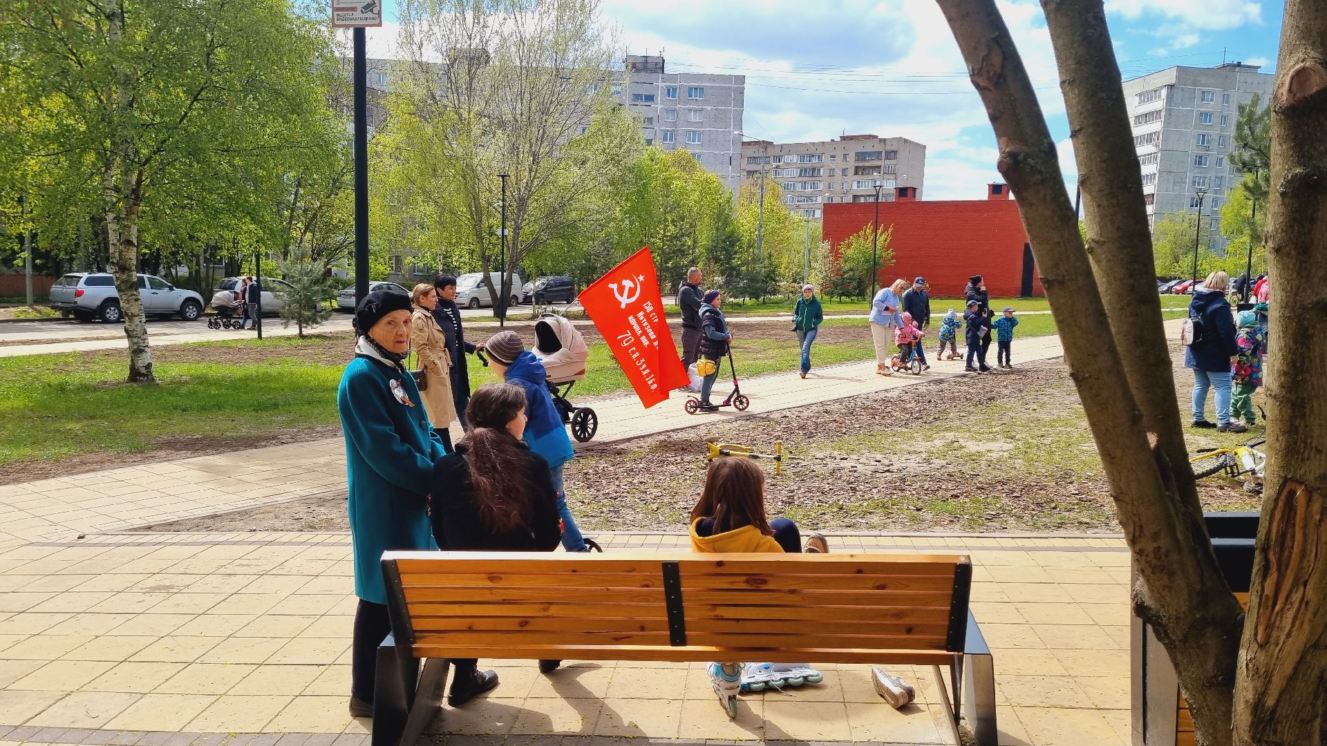 Подмосковье, Ивантеевка, День Победы