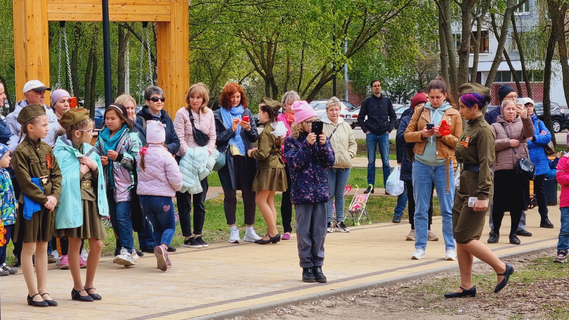 Подмосковье, Ивантеевка, День Победы