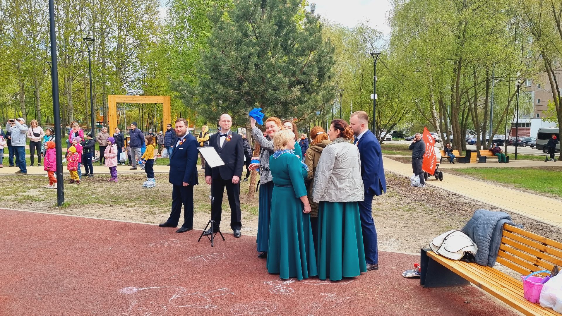 Подмосковье, Ивантеевка, День Победы