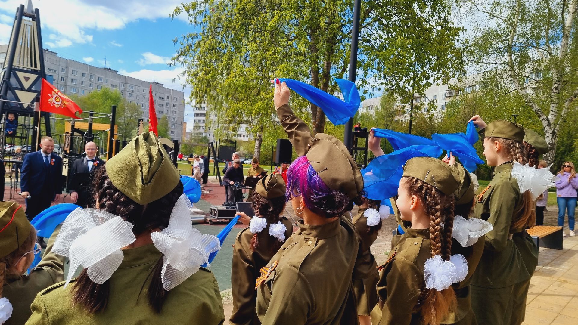 Подмосковье, Ивантеевка, День Победы