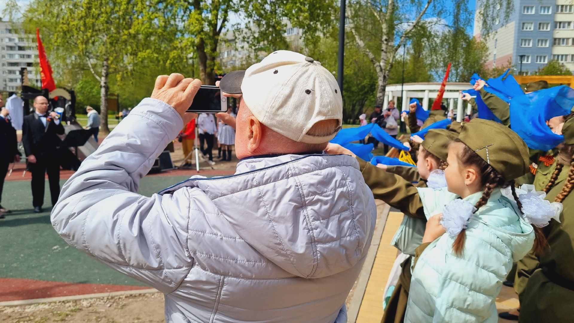 Подмосковье, Ивантеевка, День Победы