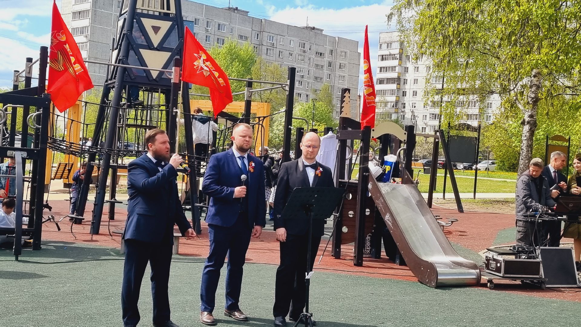 Подмосковье, Ивантеевка, День Победы