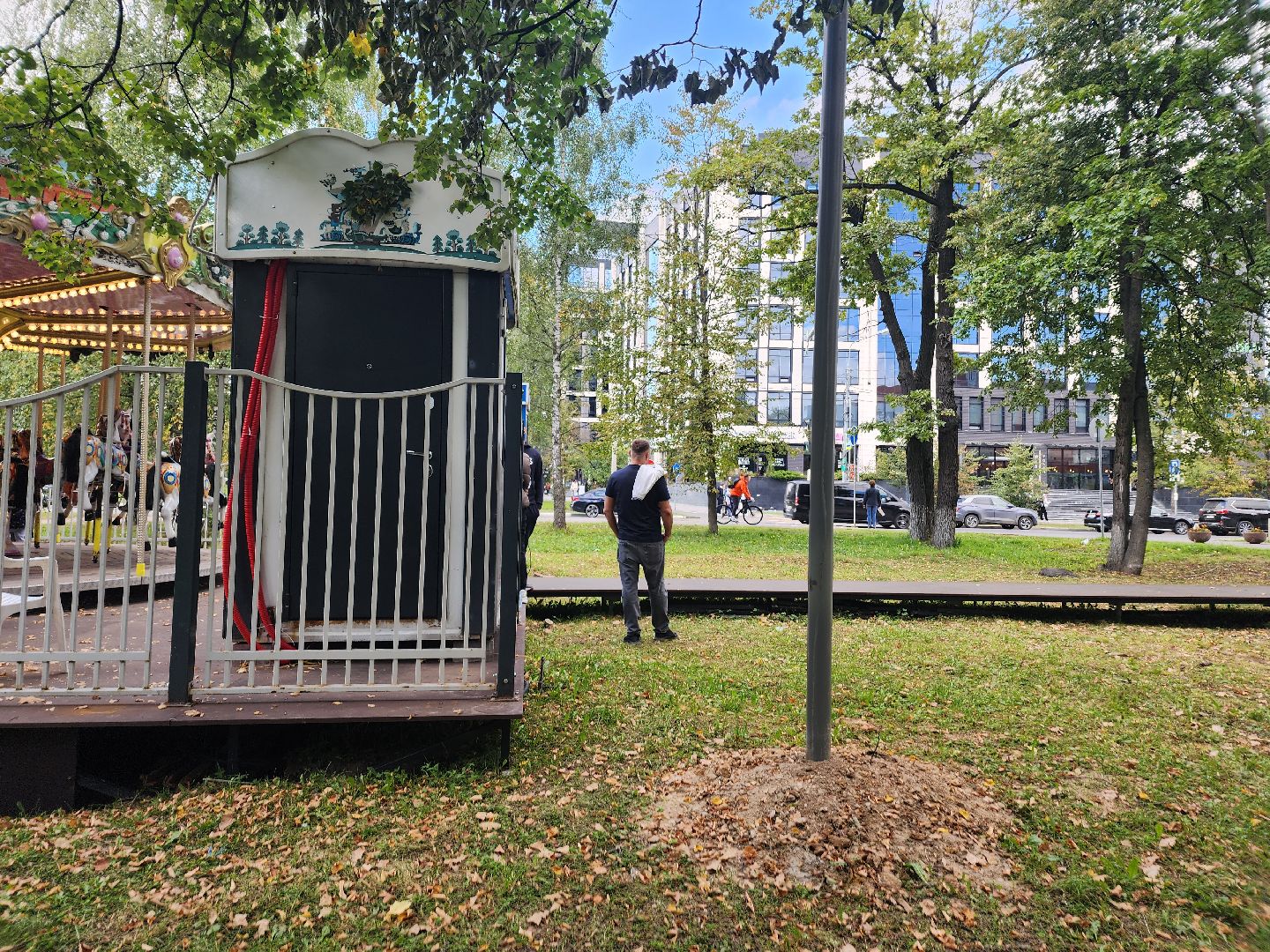 одинцово, карусель, центральный парк,