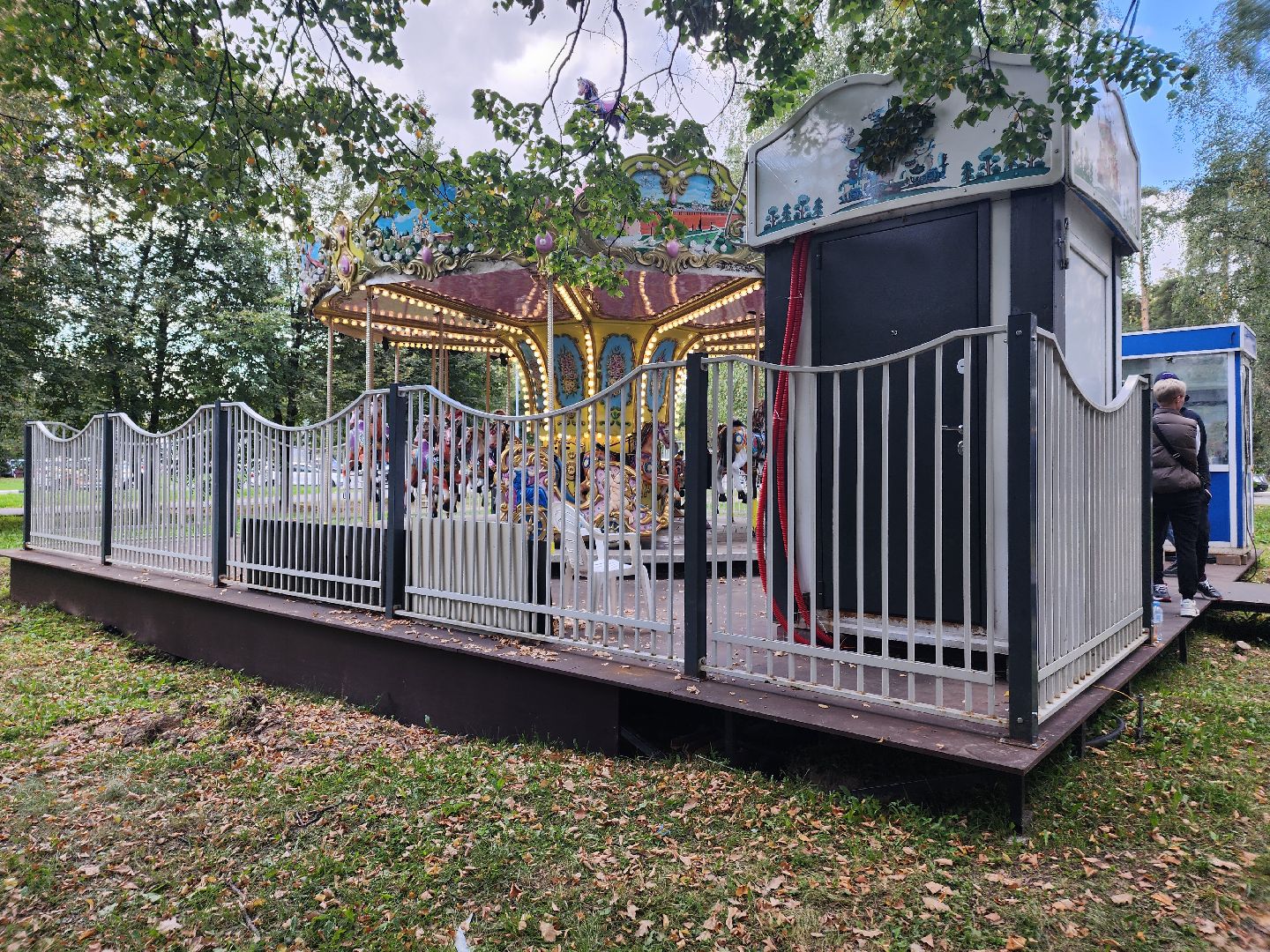 одинцово, карусель, центральный парк,