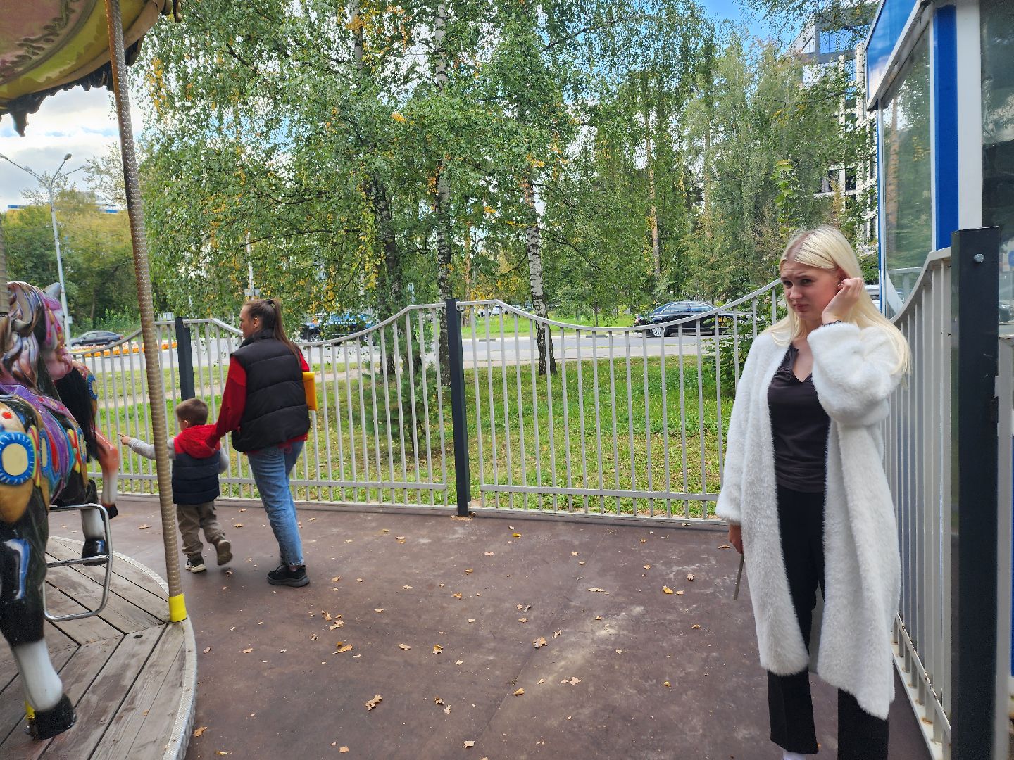 одинцово, карусель, центральный парк,