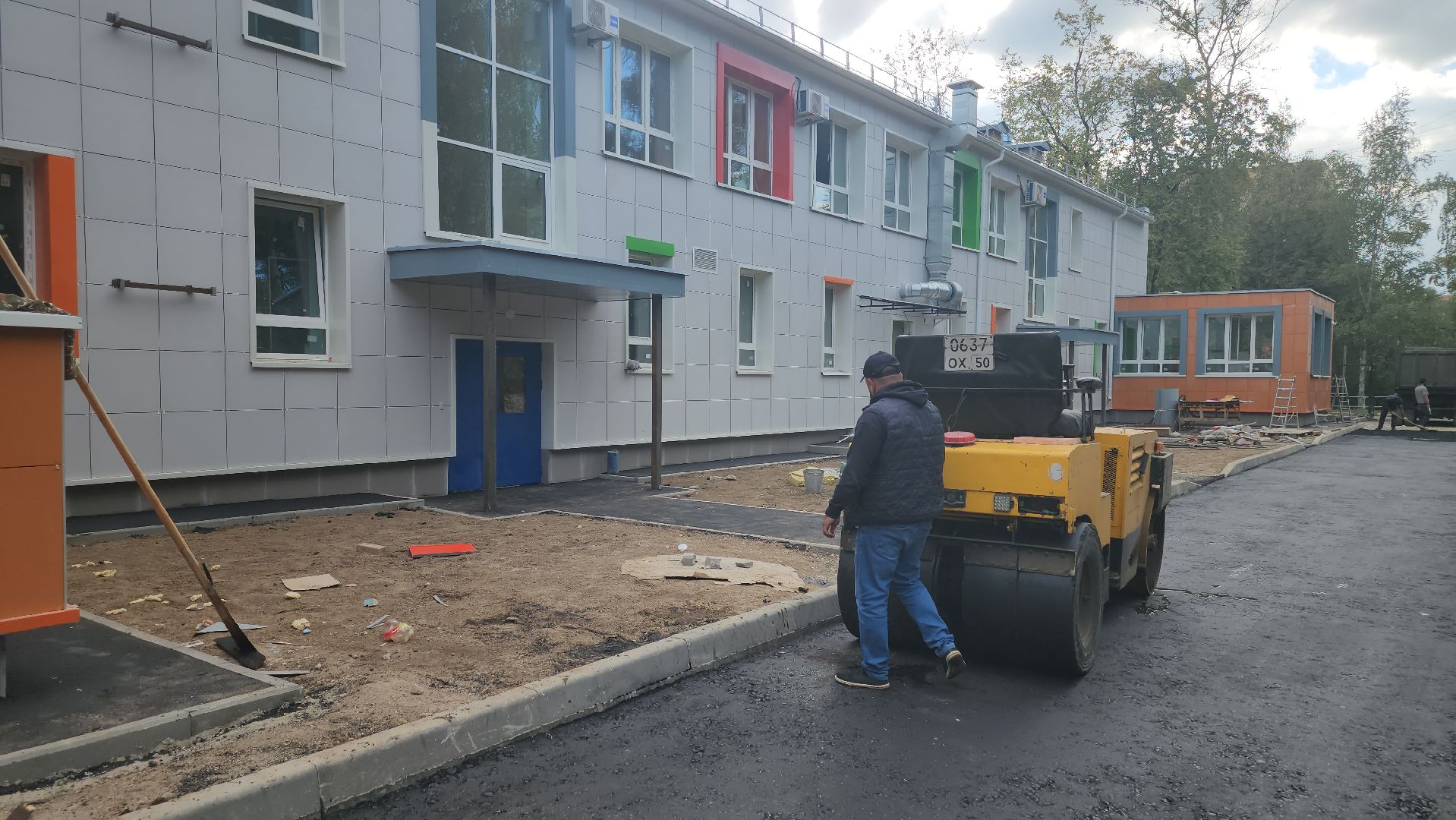 долгопрудный, октябрьская улица, детский сад родничок , капитальный ремонт,