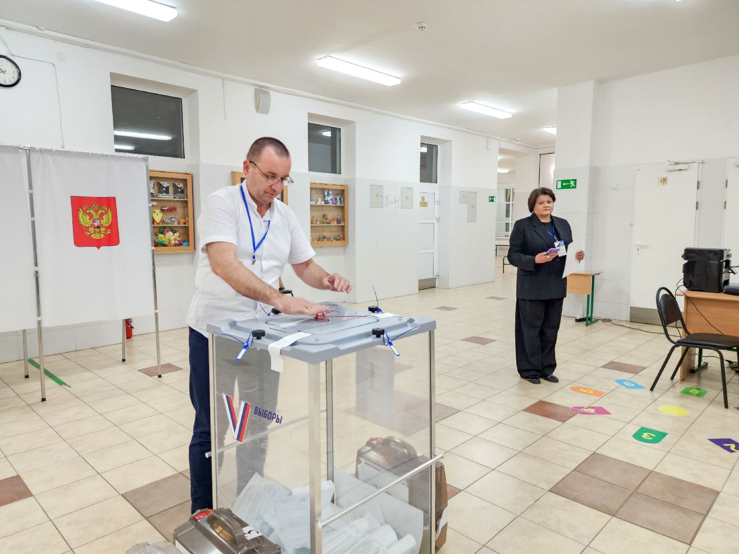 Подольск, Выборы, избирательный участок,Председатель уика,