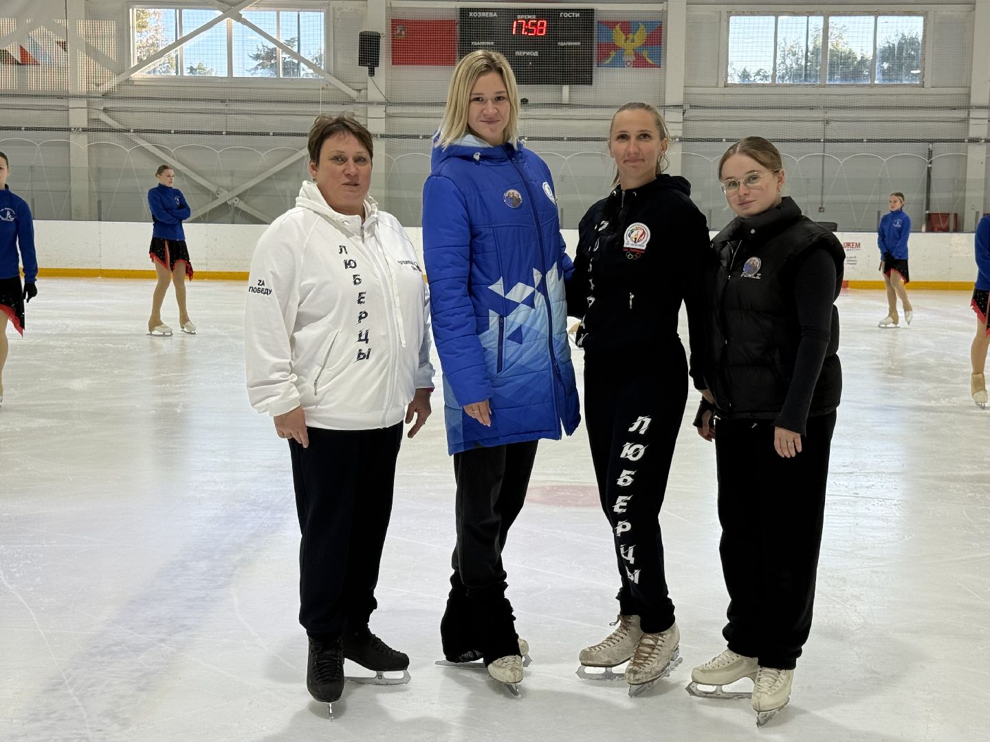 Люберцы, фигурное катание, Спортсмены, тренировка,