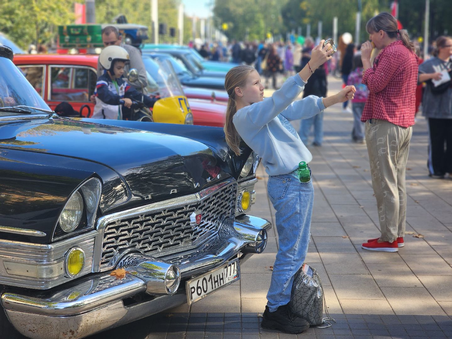 королёв, день города в королеве,  ретро-выставка автомобилей,