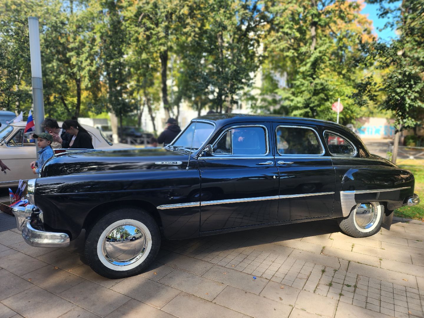 королёв, день города в королеве,  ретро-выставка автомобилей,