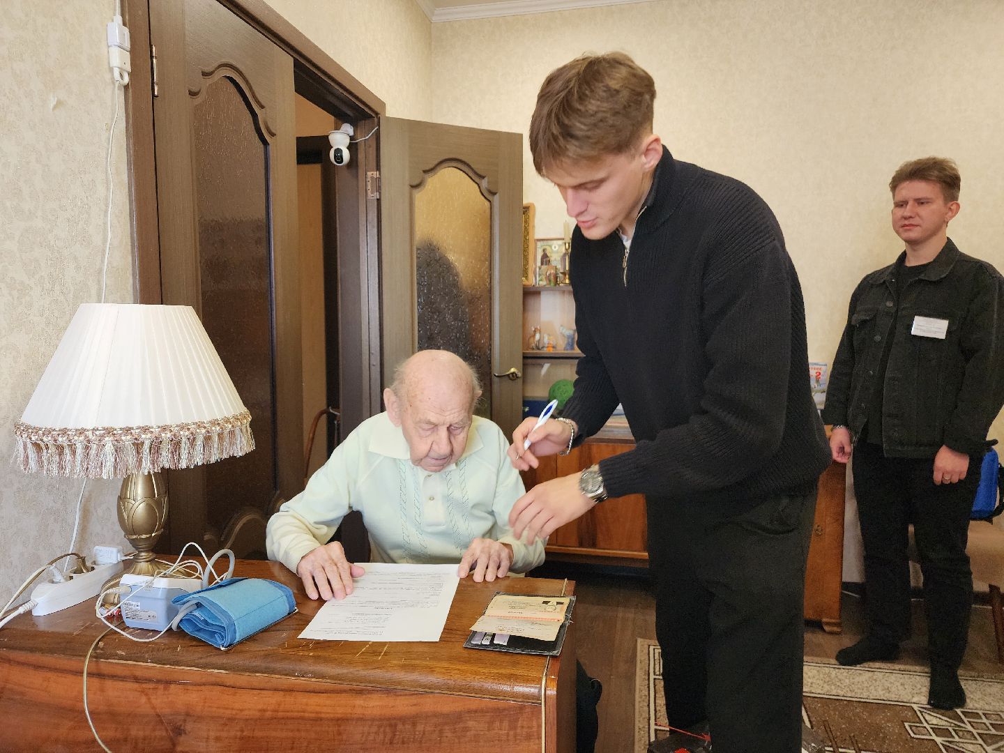 фрязино, выборы 2025, ветеран великой отечественной войны, голосование на дому,