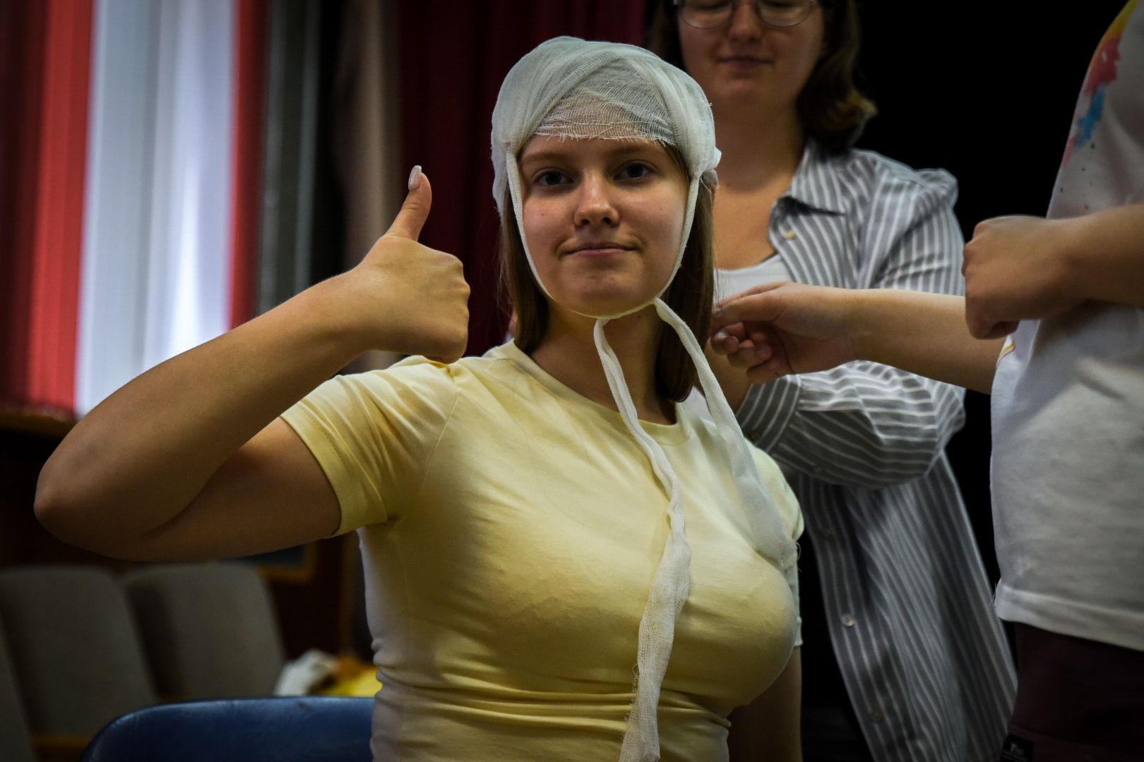 бронницы, мастер-класс по оказанию первой помощи , молодежный центр алиби , занятие по оказанию первой помощи в бронницах,