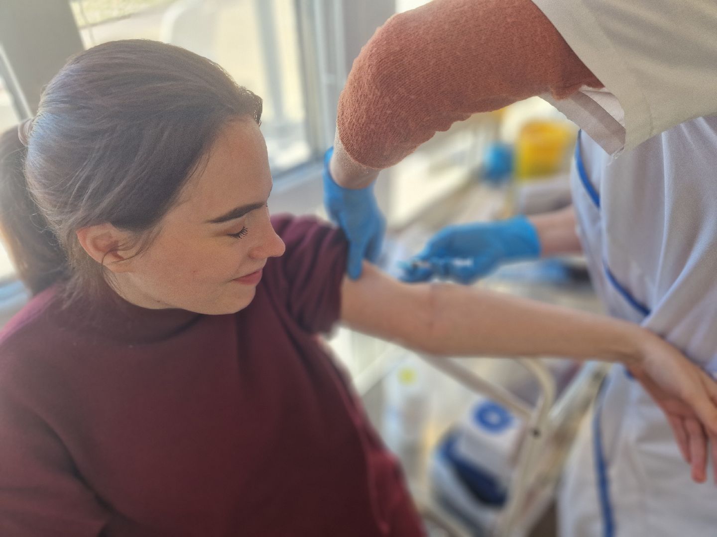 воскресенская больница,  воскресенк, вакцинация от гриппа, выездная вакцинация, выездная диспансеризация,