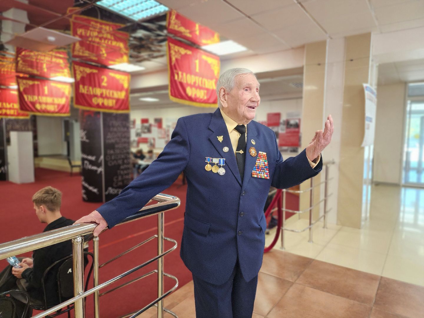 фрязино, выборы 2025, ветеран великой отечественной войны, голосование,