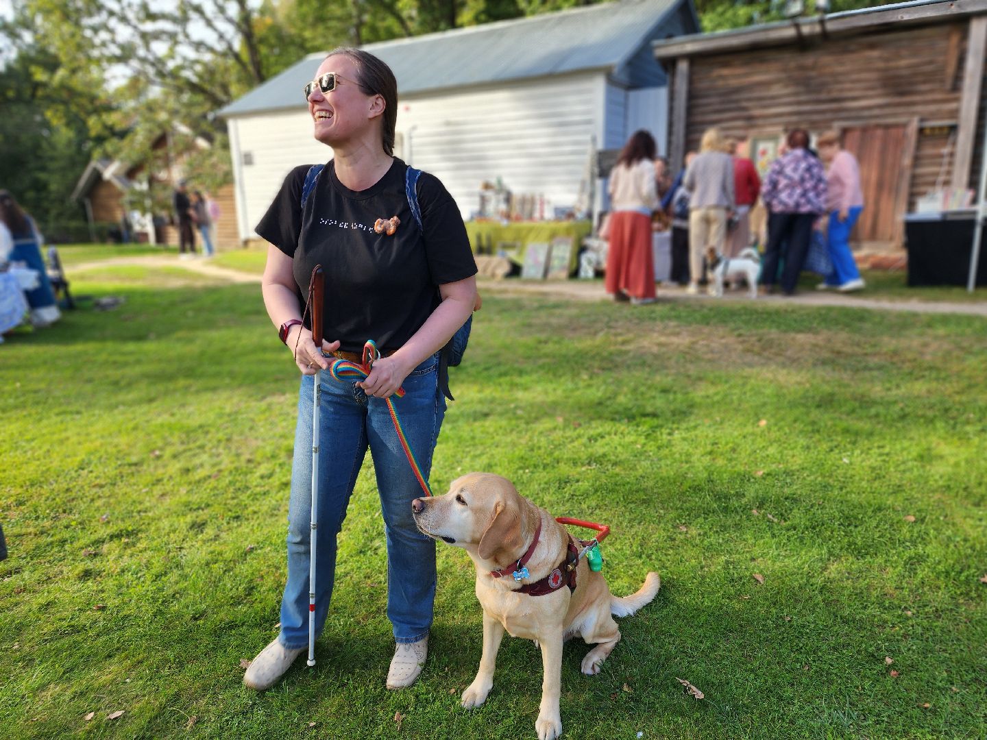 мураново, музей-усадьба мураново, мудрый пес, светлана телицына, собака-поводырь, аксаковская уха, гастрономический фестиваль,пушкинский городской округ,