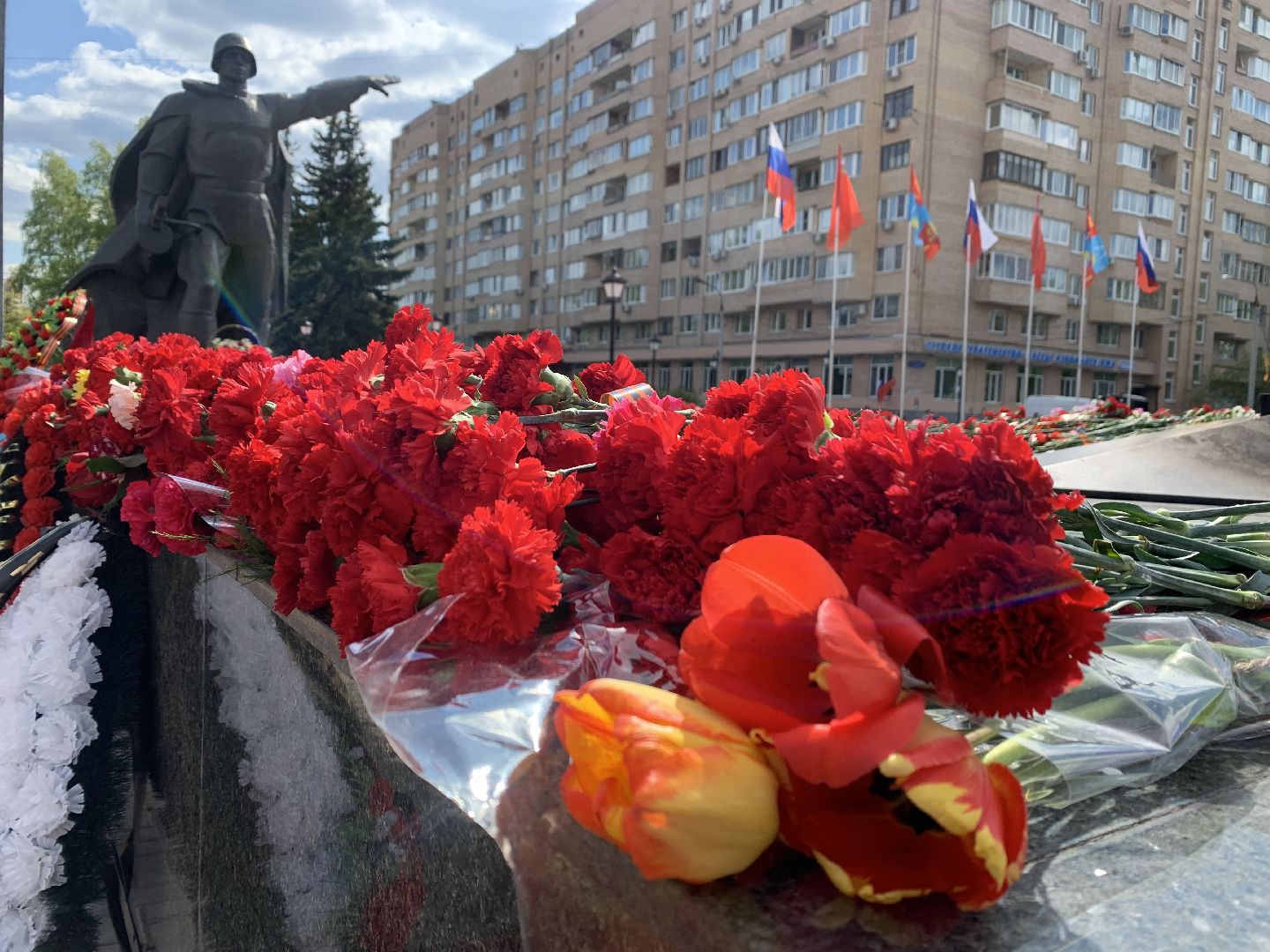 Балашиха, Подмосковье, День Победы, ветераны, митинг, Игорь Брынцалов, Сергей Юров