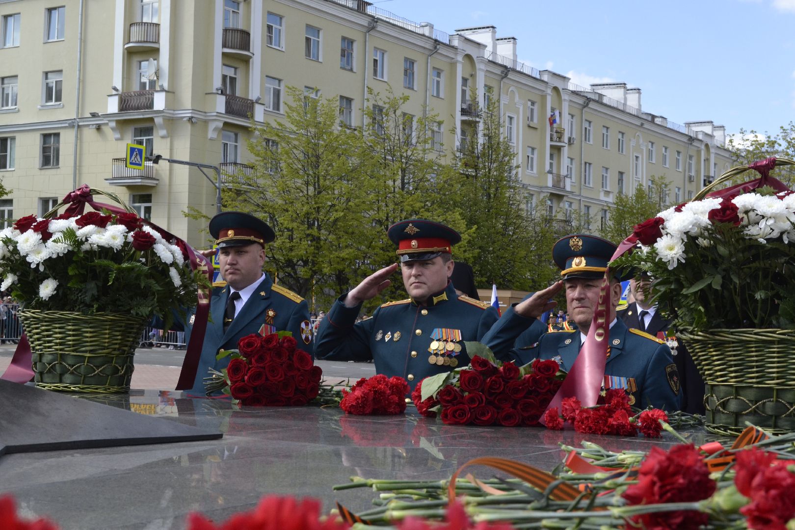 Балашиха, Подмосковье, День Победы, ветераны, митинг, Игорь Брынцалов, Сергей Юров