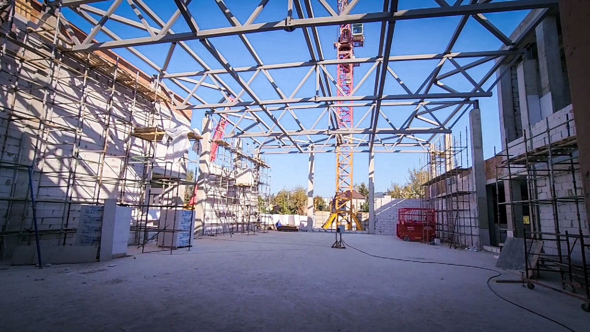 бронницы, строительство пристройки к лицею в бронницах, новый корпус лицея в бронницах, строительство корпуса лицея,