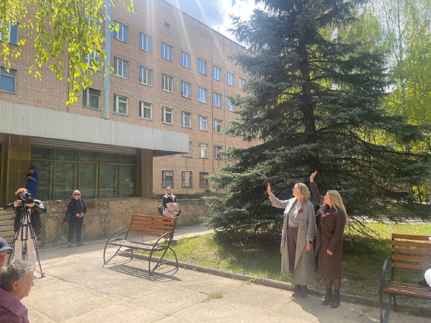 Красноармейск, Пушкинский, песни Победы, двор Победы, День Победы