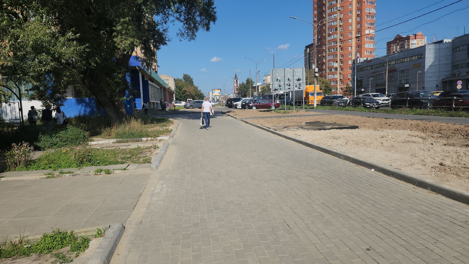 щёлково,  Восстановление территории после ремонта, благоустройство 2025,