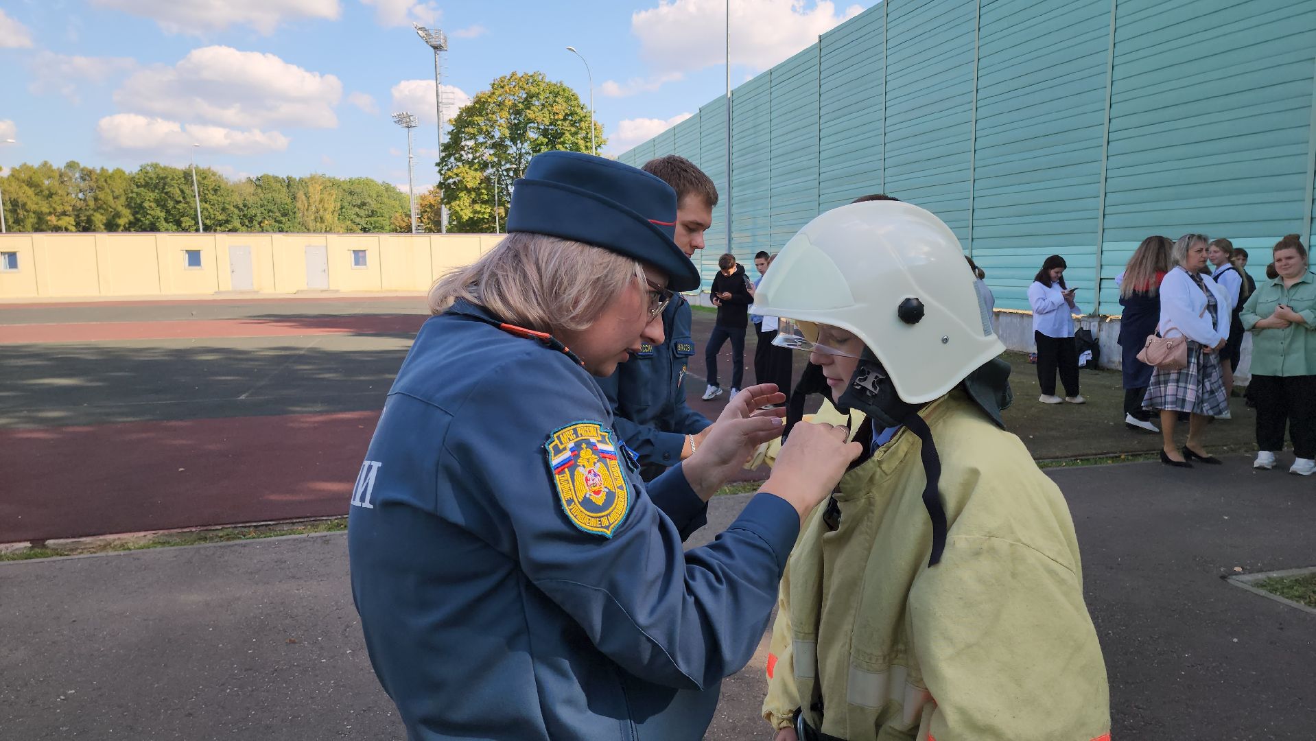 кашира, мчс, юбилей, пожнадзор, пожарные, флешмоб, дети, танцы,