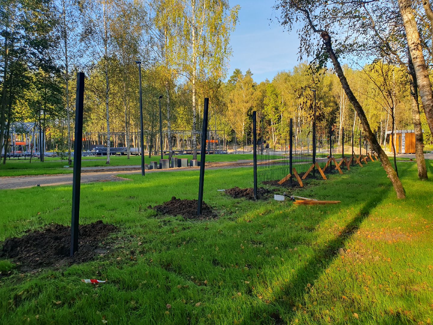 мытищи, Дорога в лавру, благоустройство,