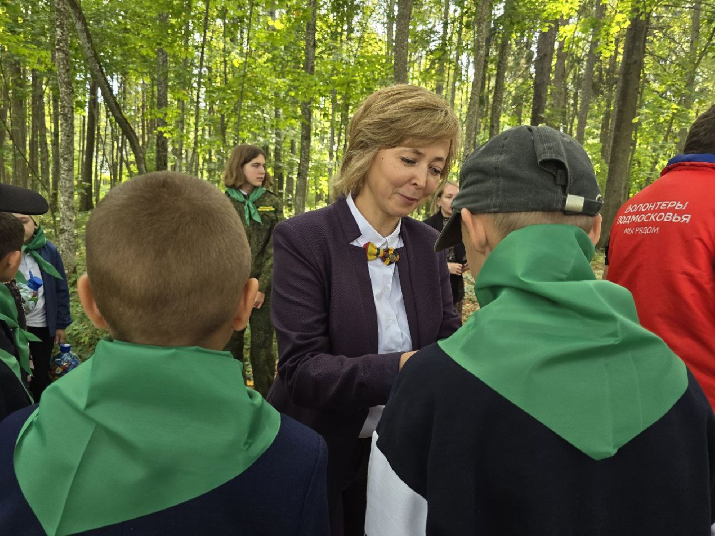 можайск, можайский муниципальный округ, подмосковье, мособллес, российский день леса, посвящение в лесничие, дети, школьники,