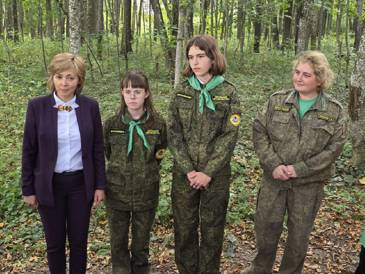 можайск, можайский муниципальный округ, подмосковье, мособллес, российский день леса, посвящение в лесничие, дети, школьники,