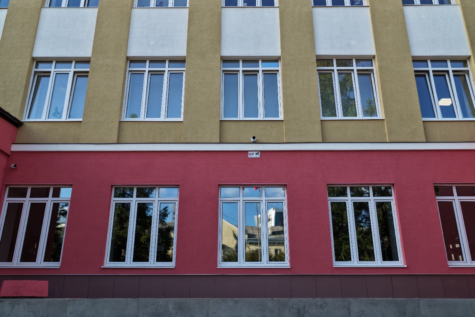 видео с коптера, школе 1 в серпухове,