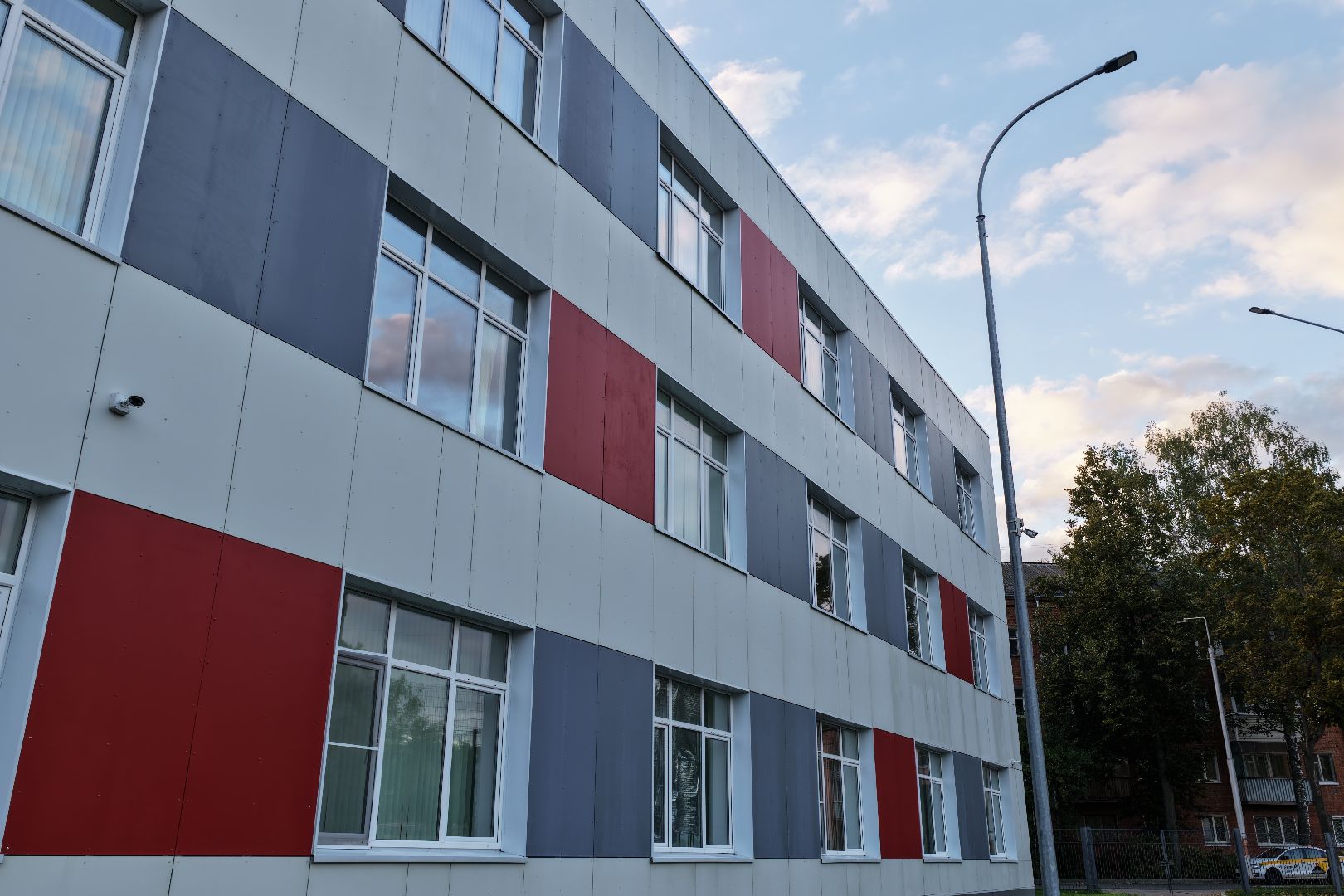 видео с коптера, школа 17 в серпухове,