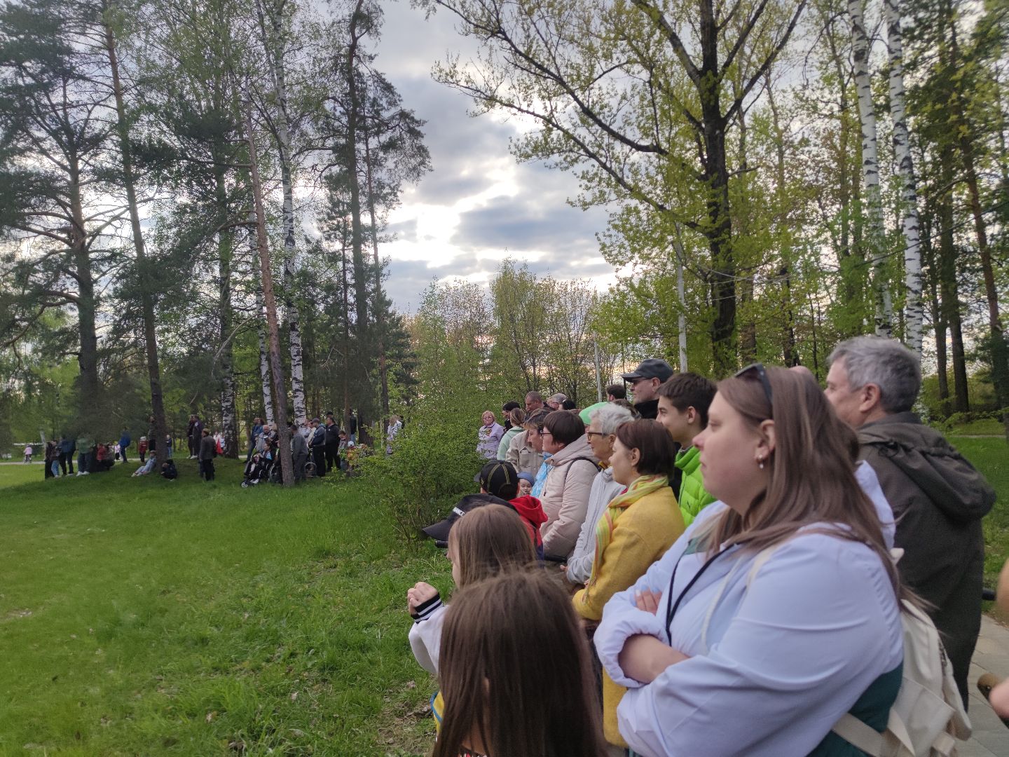 Парк, набережная, День Победы, Дубна