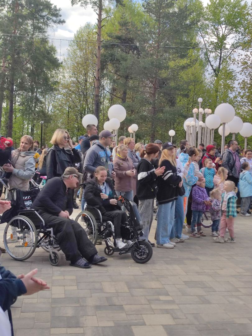 Парк, набережная, День Победы, Дубна