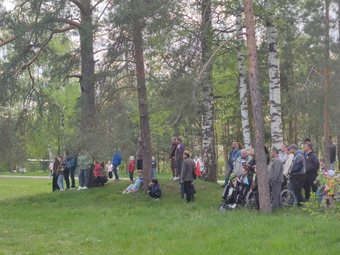 Парк, набережная, День Победы, Дубна