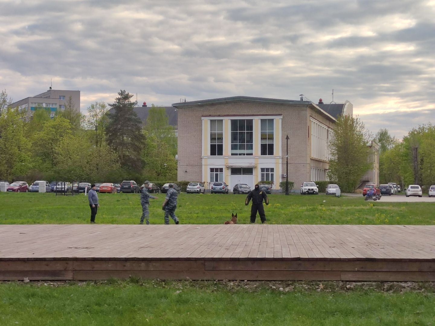 Парк, набережная, День Победы, Дубна