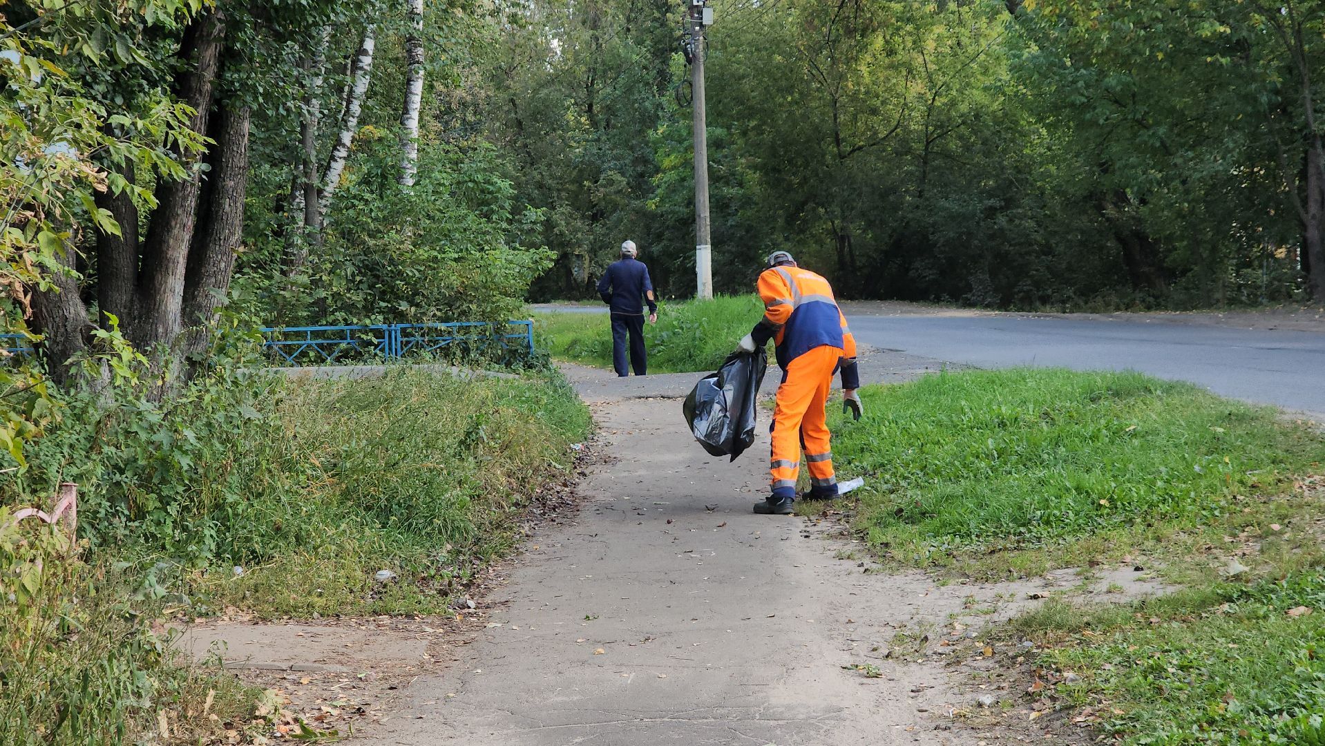 пушкино, коммунальная служба, уборка территории, мусор, листва, уборка города, уборка городских территорий,