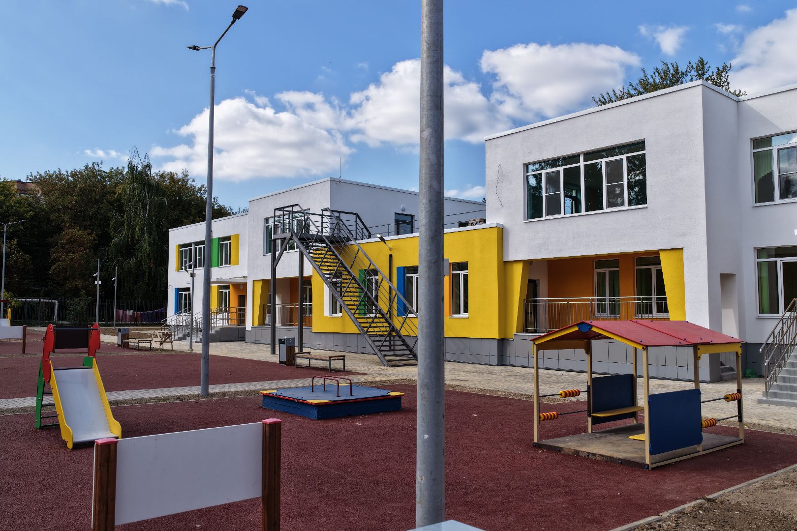 видео с коптера, детский сад в серпухове,