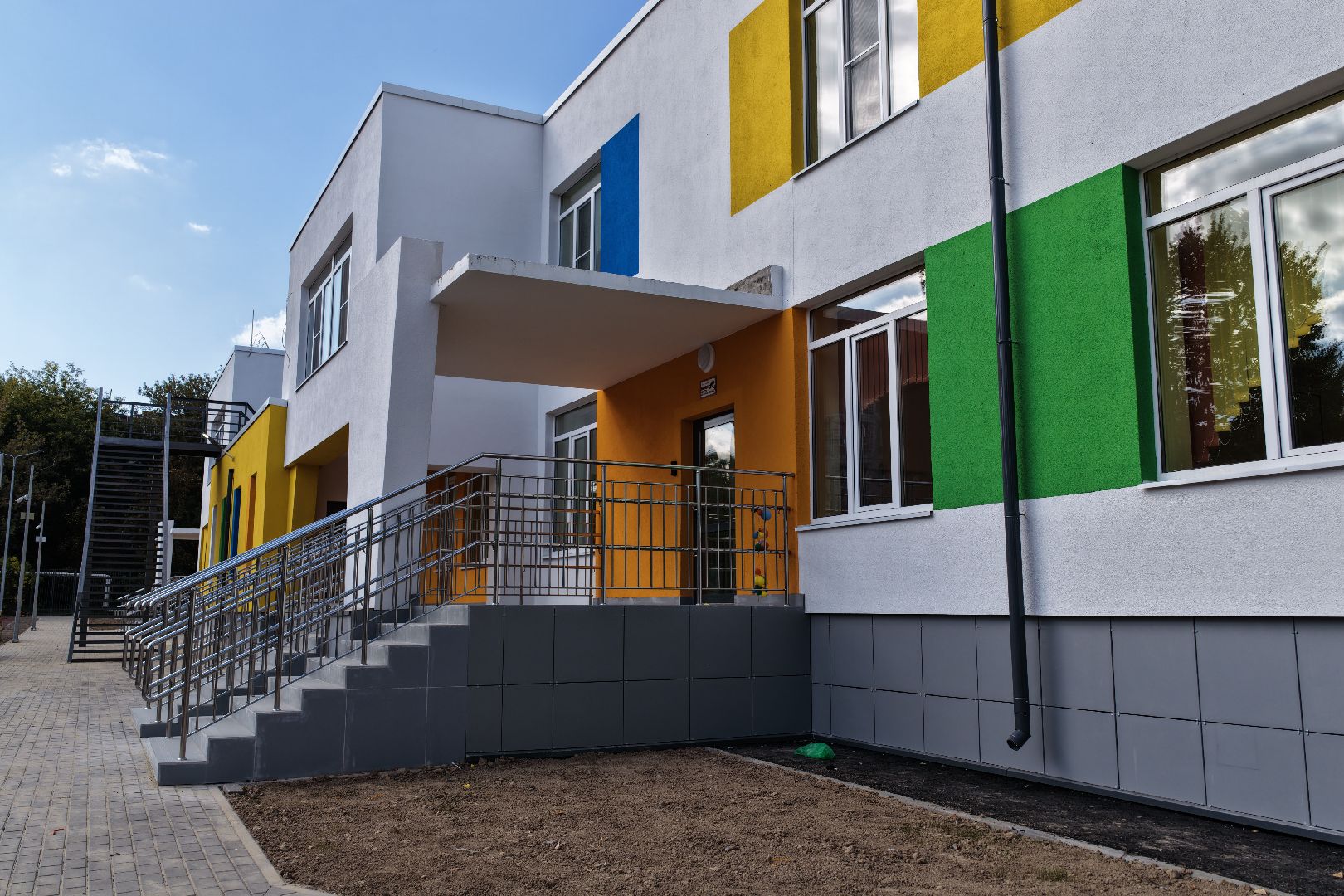 видео с коптера, детский сад в серпухове,