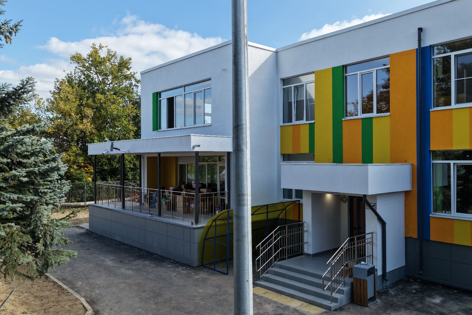 видео с коптера, детский сад в серпухове,