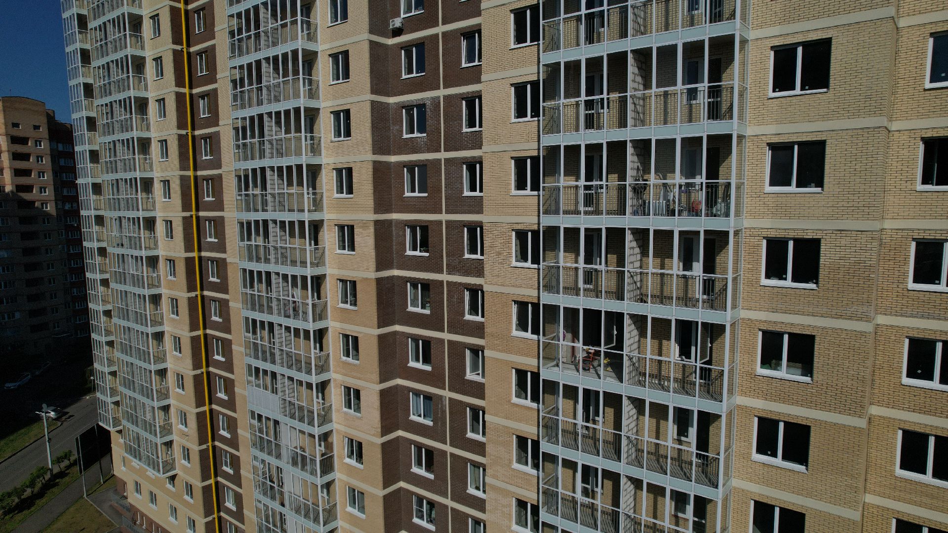 видео с коптера, новостройка в лыткарине,