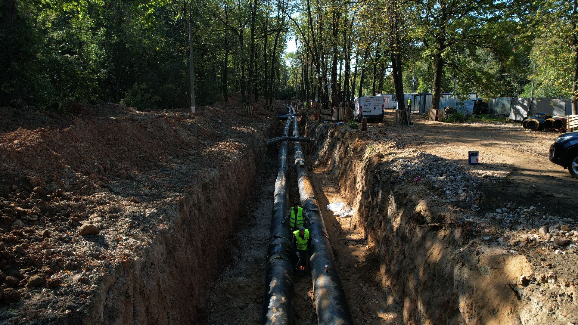 видео с коптера, жкх в лыткарине,