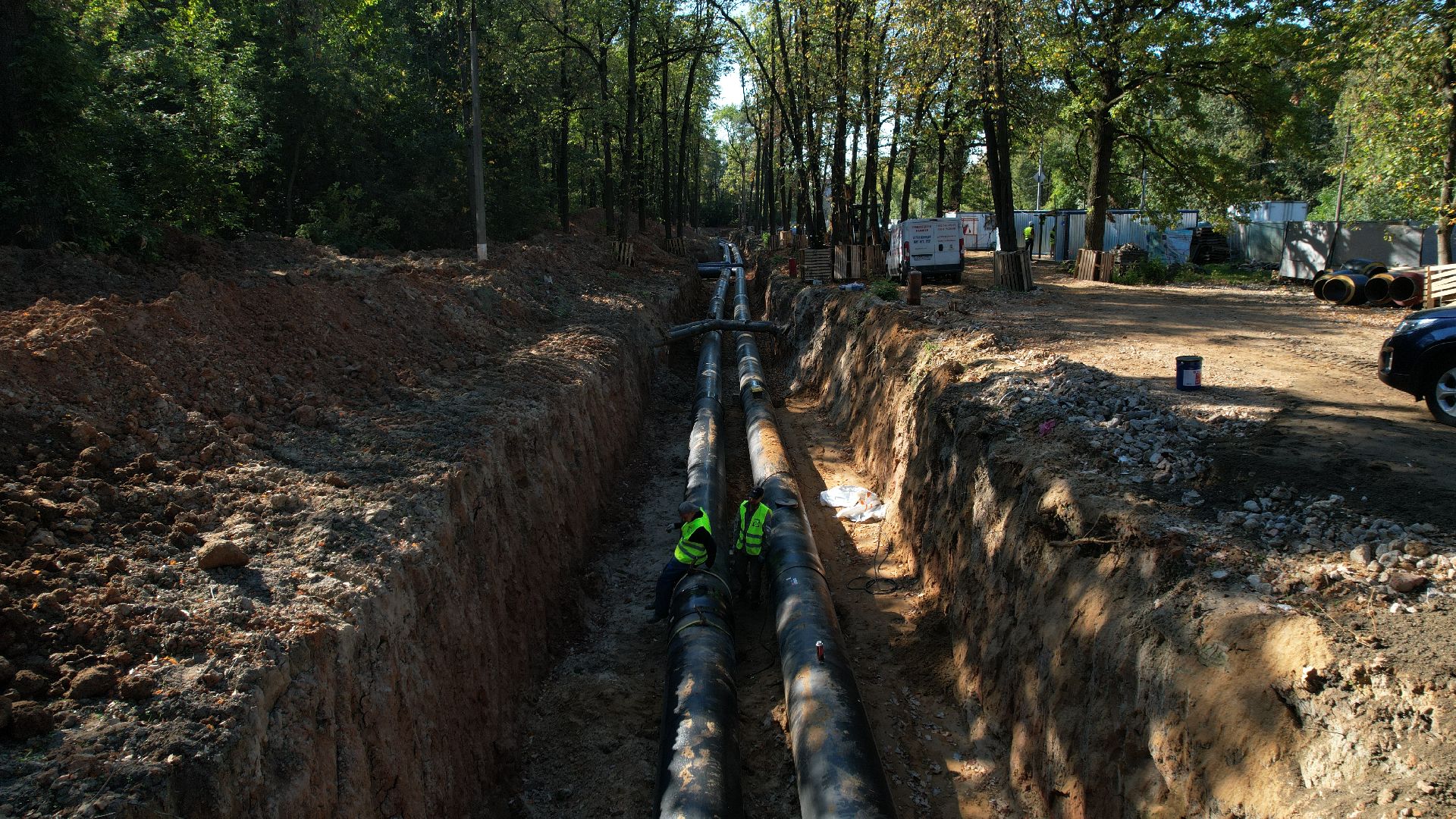 видео с коптера, жкх в лыткарине,