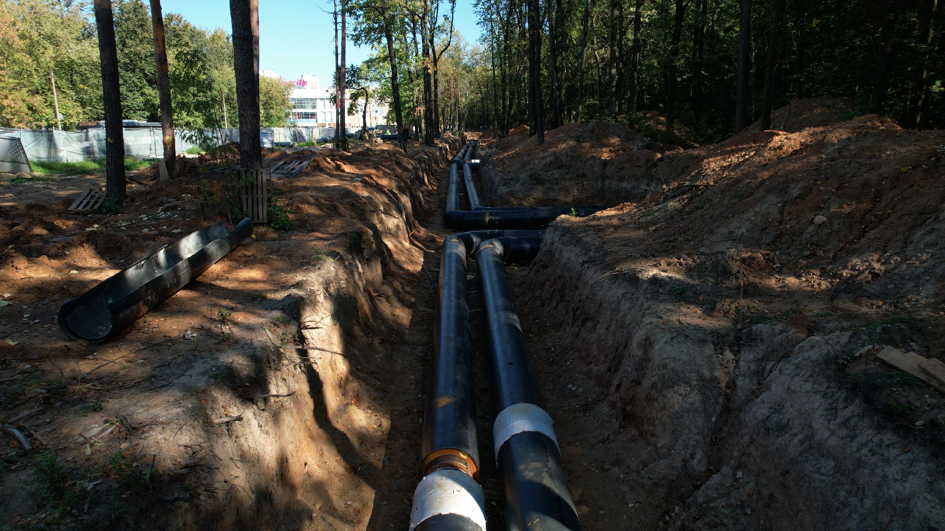 видео с коптера, жкх в лыткарине,