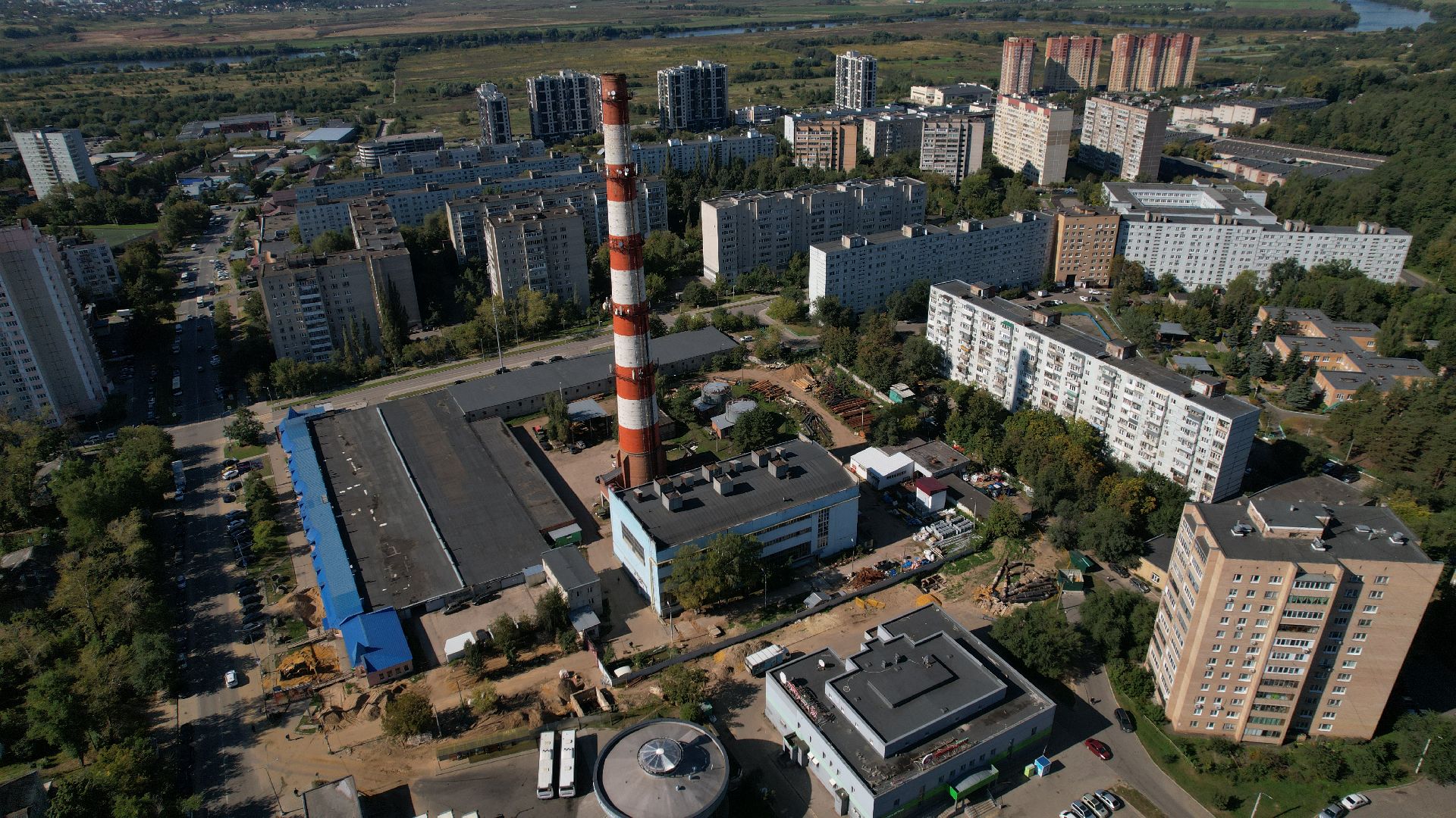 видео с коптера, жкх в лыткарине,