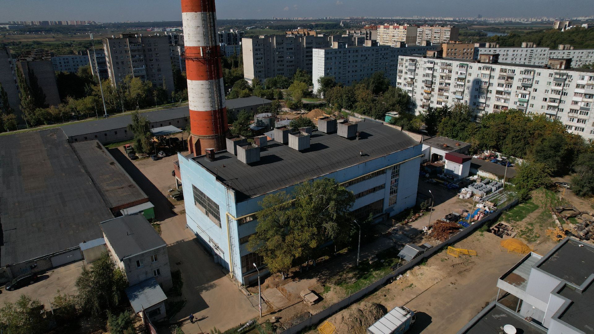 видео с коптера, жкх в лыткарине,