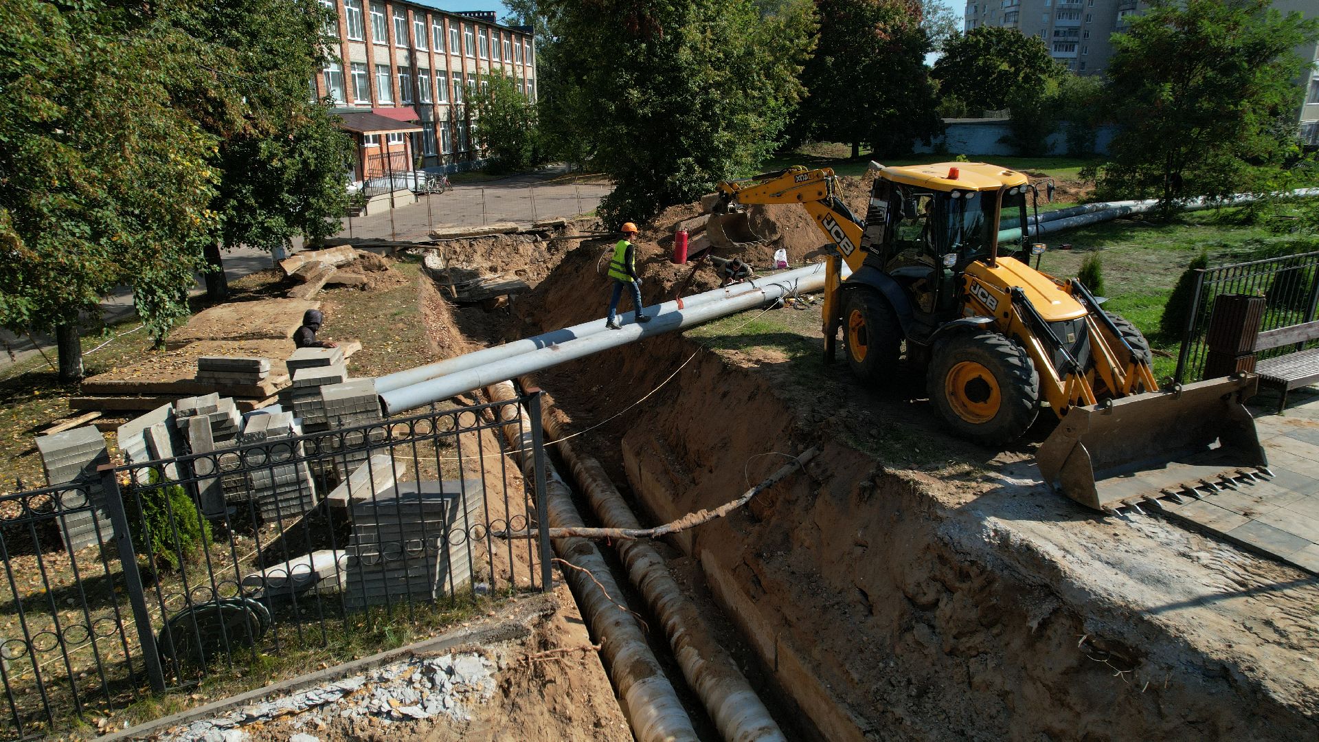 видео с коптера, жкх в лыткарине,