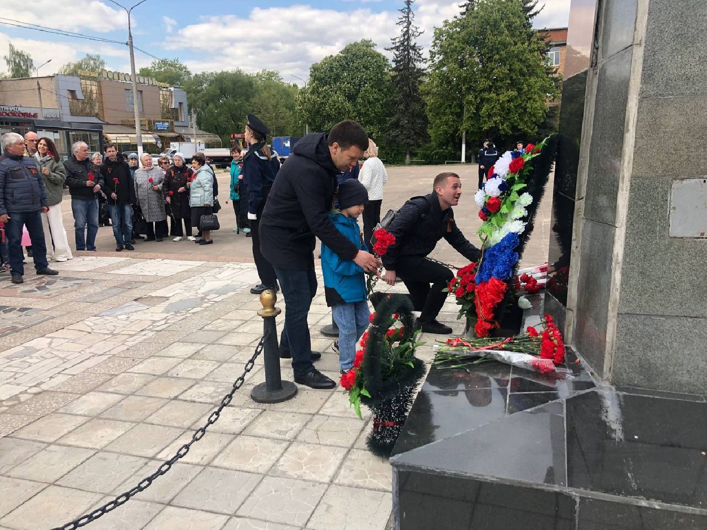 Подольск, возложение