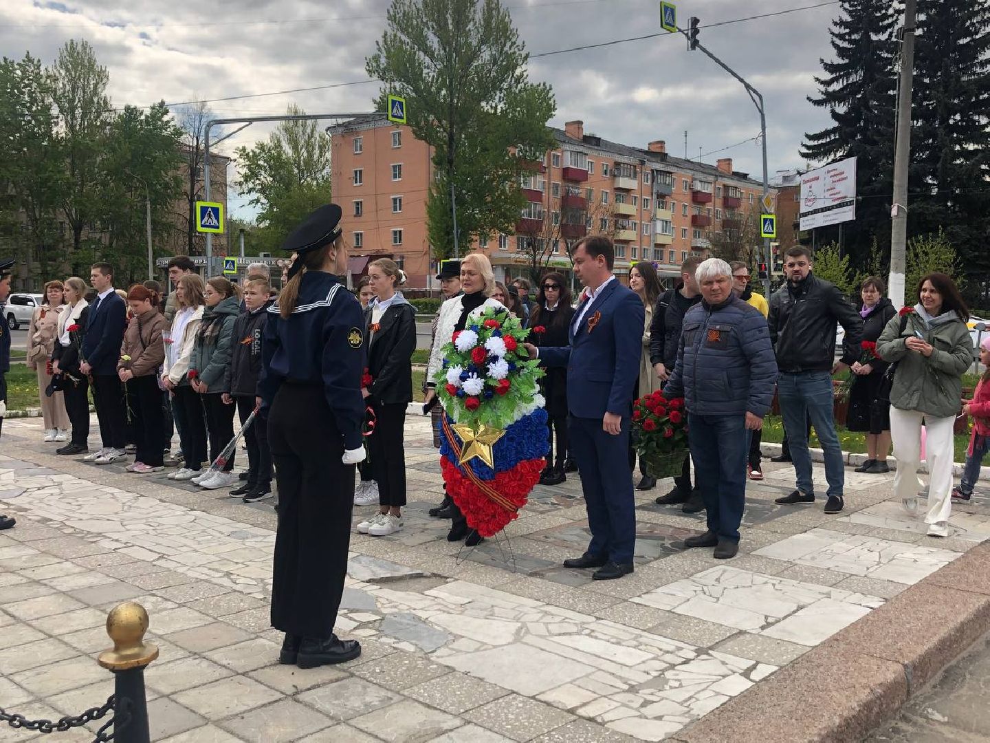 Подольск, возложение