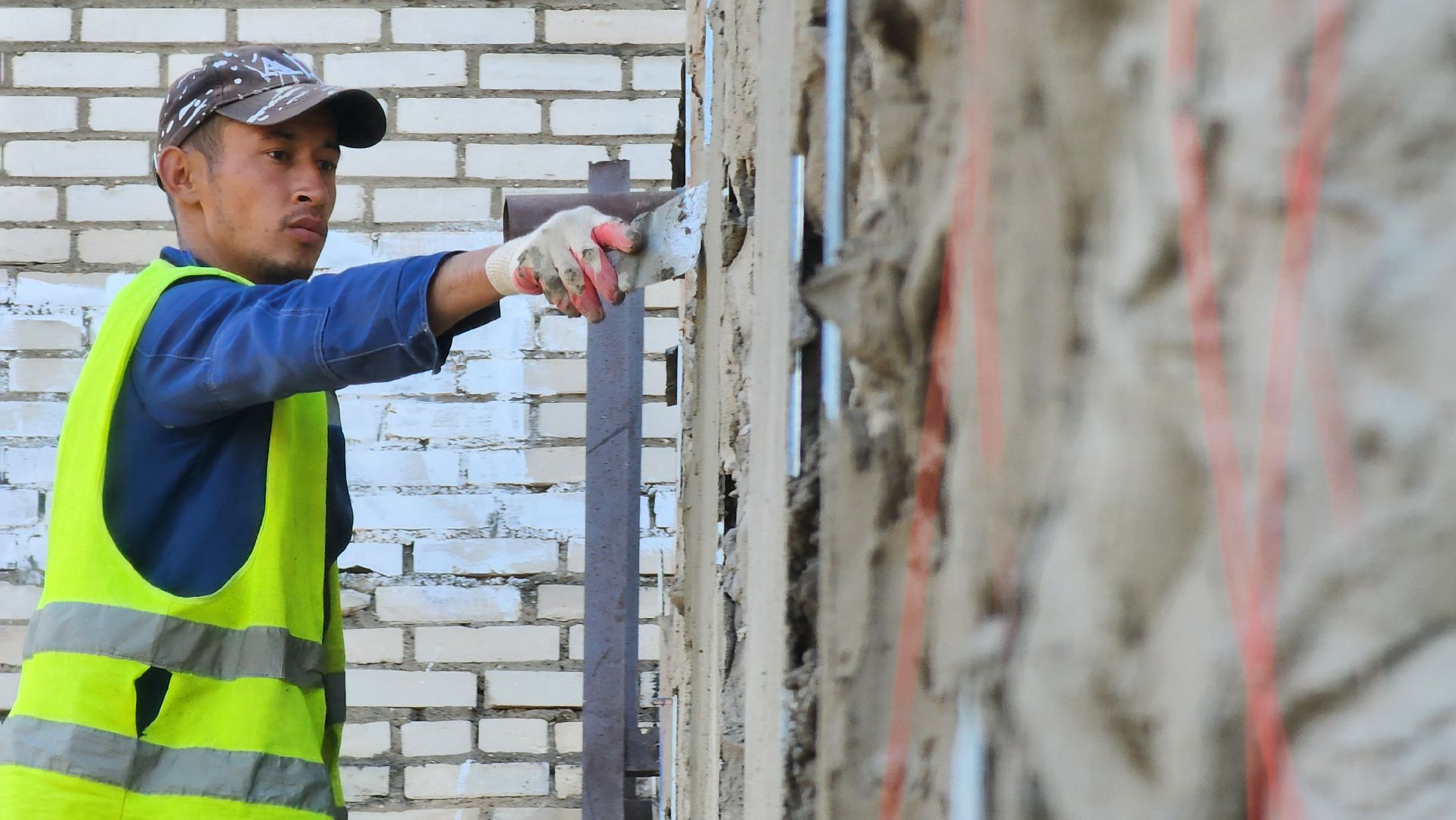 Руза, Дорохово, Библиотека , Ремонт фасада ,