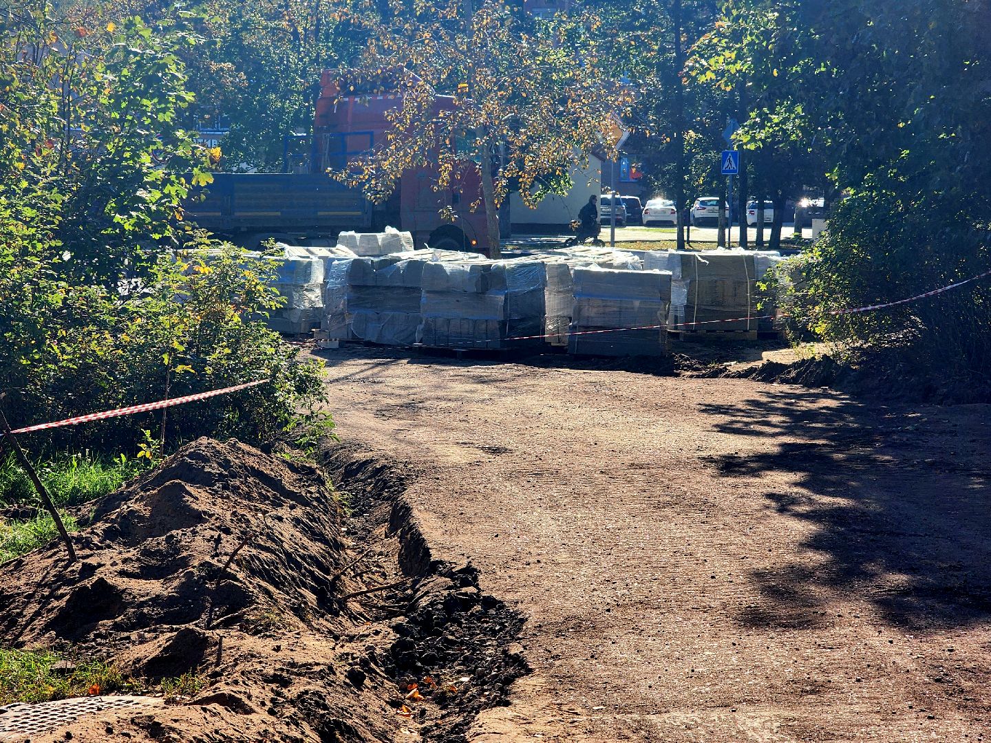 дубна, благоустройство, новые парковочные места, ремонт дорог,